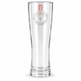 Manchester United pahare Mono Crest Tall Beer Glass