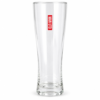 Manchester United pahare Mono Crest Tall Beer Glass