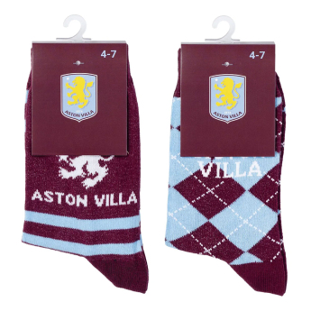 Aston Villa articole Twin Pack Dress 7-11 UK (40-46) EU