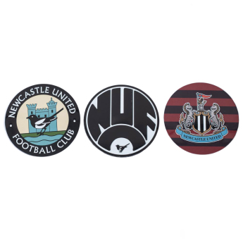 Newcastle United magnet 3pk Retro set