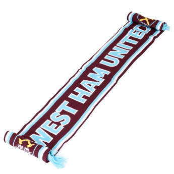 West Ham United eșarfă de iarnă Crest
