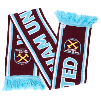 West Ham United eșarfă de iarnă Crest