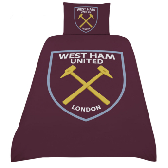 West Ham United cearșaf pentru un pat Crest Single
