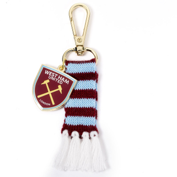 West Ham United breloc pentru geantă Bar Scarf Bag Charm