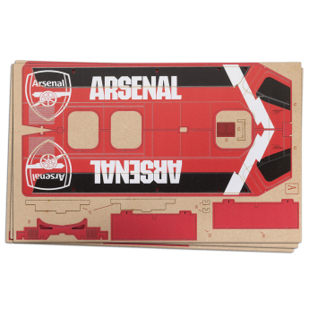 FC Arsenal set de construcție 3D Wooden Team Bus Puzzle