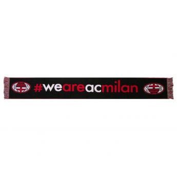 AC Milan eșarfă de iarnă we are ac
