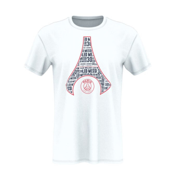 Lionel Messi tricou de copii eiffel messi white