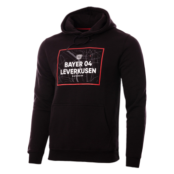 Bayer 04 Leverkusen hanorac de bărbați cu glugă City Map