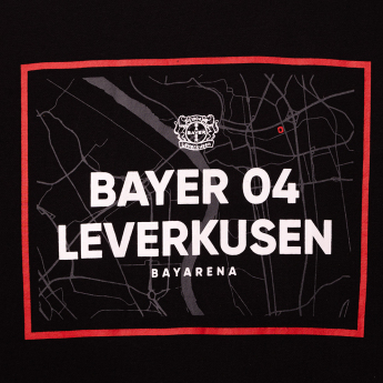 Bayer 04 Leverkusen hanorac de bărbați cu glugă City Map