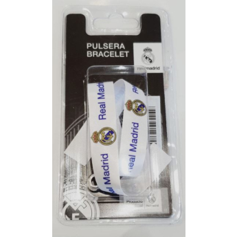 Real Madrid brăţară Tela white