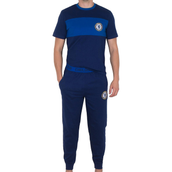 FC Chelsea pijamale de bărbați Long navy