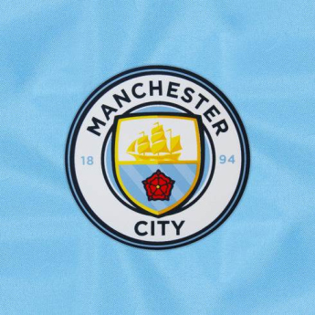 Manchester City geacă de bărbați cu glugă Shower navy
