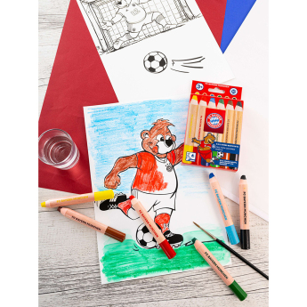 Bayern München creioane colorate 6 jumbo