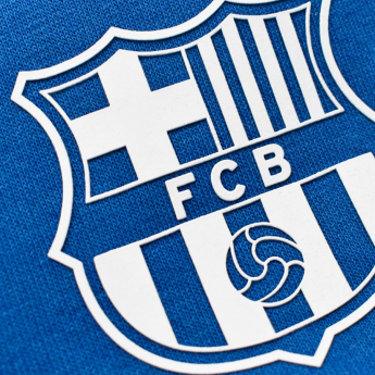 FC Barcelona hanorac cu glugă pentru copii Zip Oceanic
