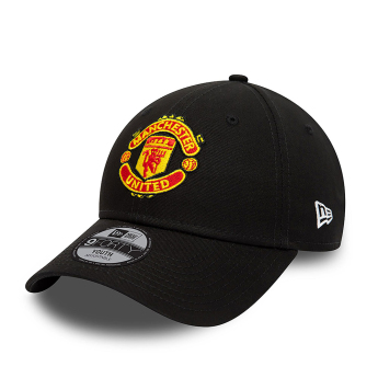 Manchester United șapcă de baseball pentru copii 9Forty Black
