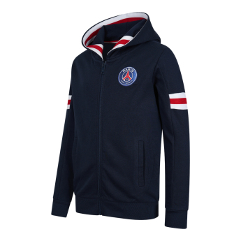 Paris Saint Germain hanorac cu glugă pentru copii Zip blue