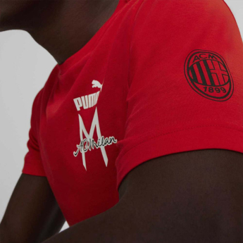 AC Milan tricou de bărbați FtblIcons red