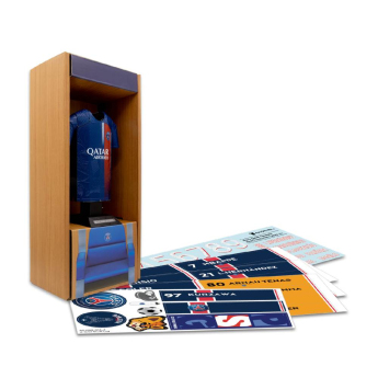 Paris Saint Germain Model metalic 3D Home Jersey 2023/24 Locker Pack