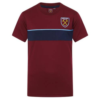 West Ham United tricou de fotbal pentru copii Claret Souček