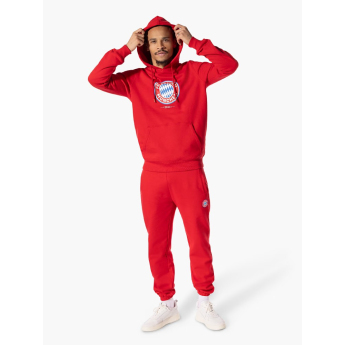 Bayern München hanorac de bărbați cu glugă Essential red