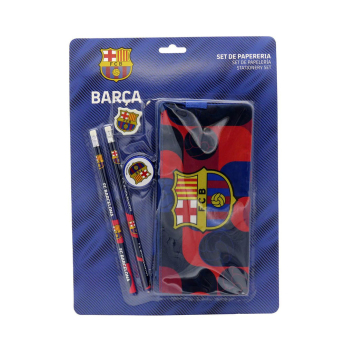 FC Barcelona set de scris Triple Pencil
