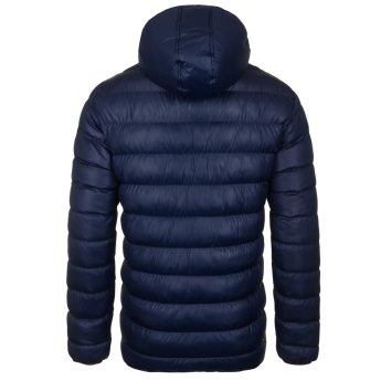 Manchester City geacă de bărbați cu glugă Winter navy