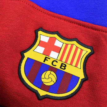 FC Barcelona hanorac de bărbați cu glugă Match