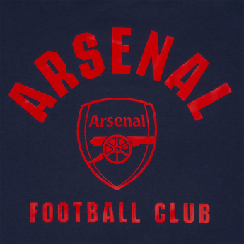 FC Arsenal hanorac de bărbați cu glugă Round navy