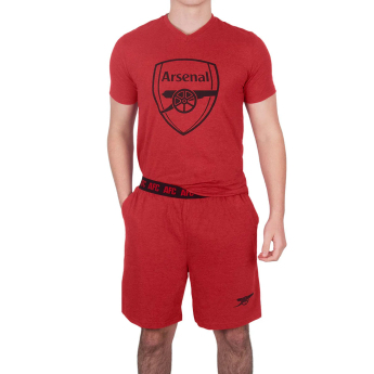 FC Arsenal pijamale de bărbați Red Marl