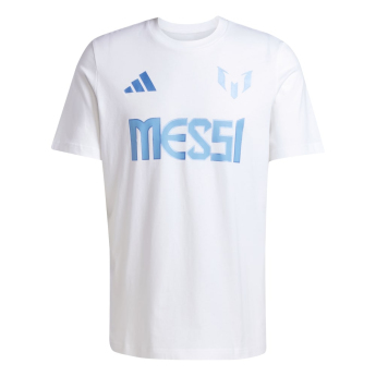 Lionel Messi tricou de bărbați MESSI Name and number white