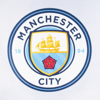 Manchester City geacă de bărbați cu glugă Shower white