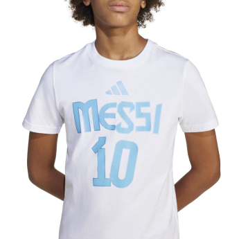 Lionel Messi tricou de copii MESSI Name and number white