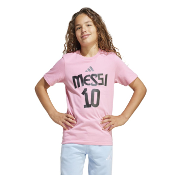 Lionel Messi tricou de copii MESSI Name and number pink