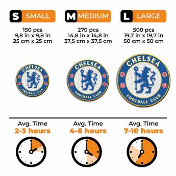 FC Chelsea puzzle din lemn Crest 150 ks