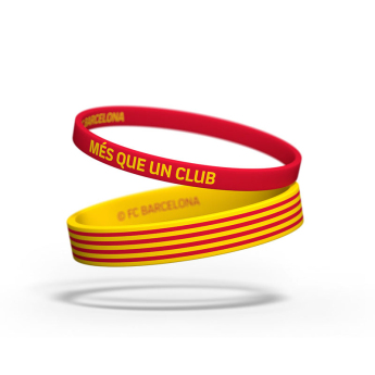FC Barcelona brățară de cauciuc pentru copii 2pack Seneyra