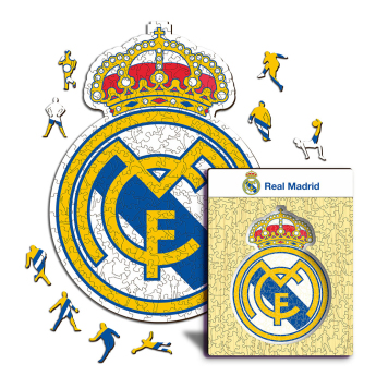 Real Madrid puzzle din lemn Crest 270 pcs
