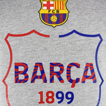 FC Barcelona tricou de bărbați Biescut grey