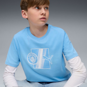 Manchester City tricou de copii FtblCulture blue