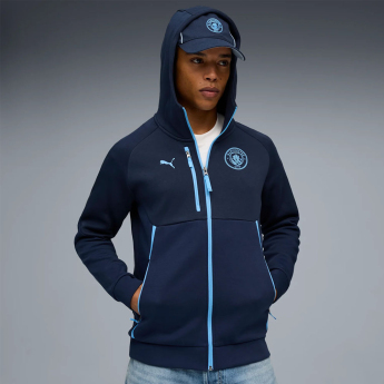 Manchester City hanorac de bărbați cu glugă Pumatech navy