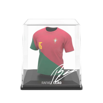 Echipa națională de fotbal Box MyJersey Portugal 2022 Rafael Leao Home