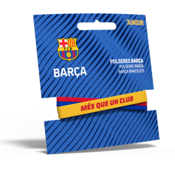 FC Barcelona brățară de cauciuc pentru copii Locked yellow