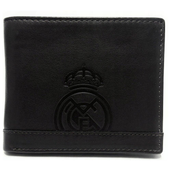 Real Madrid portofel de piele Americano marron