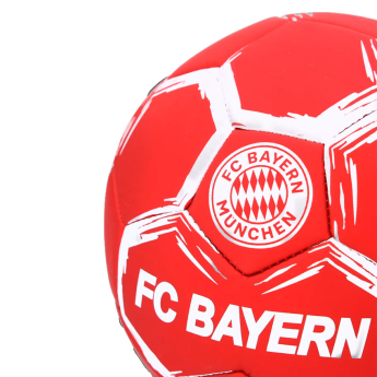 Bayern München mini balon de fotbal Fullred
