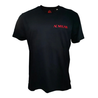 AC Milan tricou de bărbați Snake black