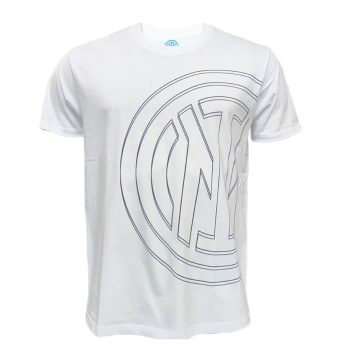 Inter Milano tricou de bărbați Crest white