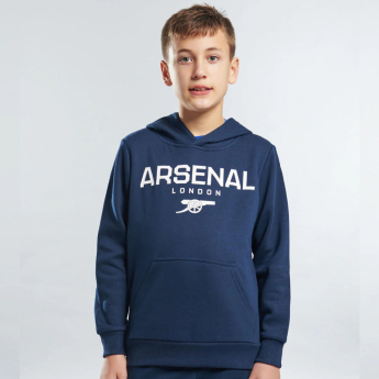 FC Arsenal hanorac cu glugă pentru copii Logo navy