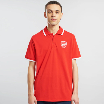 FC Arsenal tricou polo Logo Tipped red