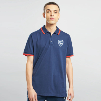 FC Arsenal tricou polo Logo Tipped navy