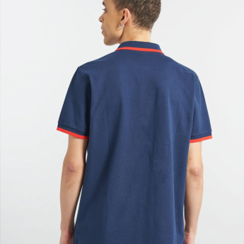 FC Arsenal tricou polo Logo Tipped navy