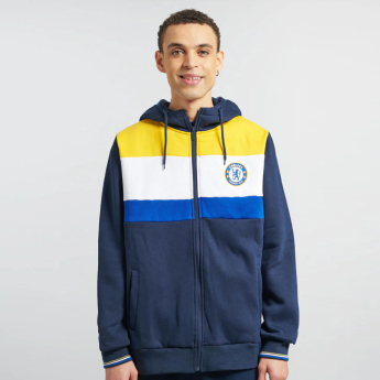 FC Chelsea hanorac de bărbați cu glugă Full Zip colour